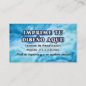 Impresion para Tarjetas de Presentacion Negocio 名刺 (正面)