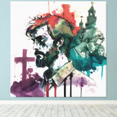 Impressão em Tela キャンバスプリント (インサイチュ (ウッドフロア))