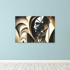 Impressão em Tela Abstract Realism キャンバスプリント