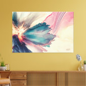 Impressão Em Tela Quadros a Natureza e Seus Abstra キャンバスプリント (インサイチュ (リビング))