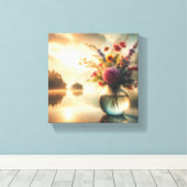 Impressão em Tela Vaso キャンバスプリント (インサイチュ (ウッドフロア))