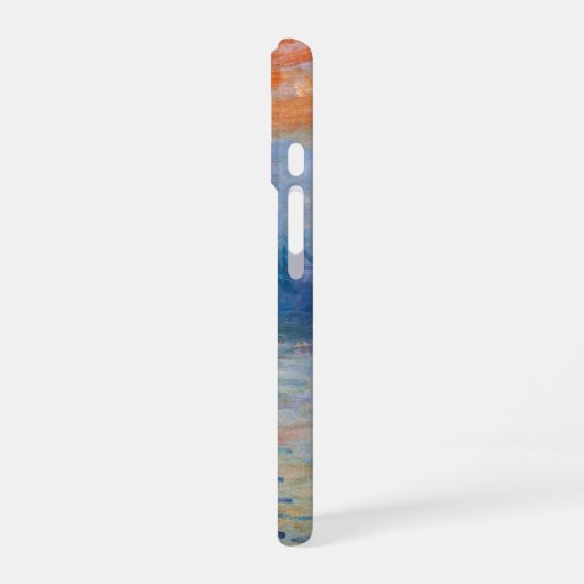 Impression by Claude Monet – Personalized Art iPhone 16ケース (左側面)