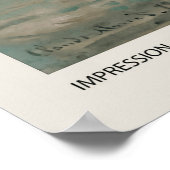 Impression Sunrise ポスター (角)