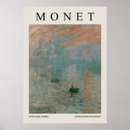 Impression Sunrise ポスター