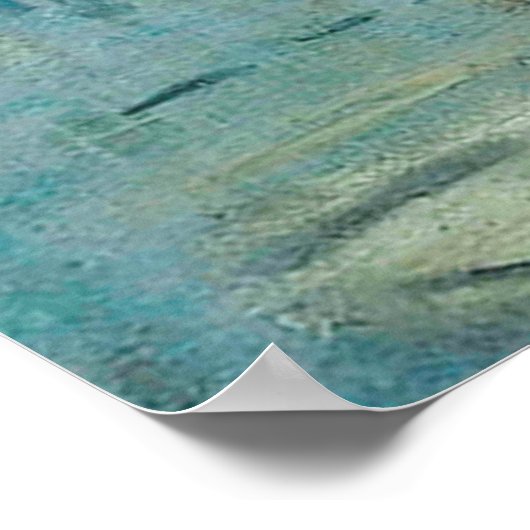 Impression,Sunrise,1873 ポスター (角)