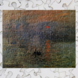 Impression Sunrise by Claude Monet, Vintage Art ジグソーパズル<br><div class="desc">Impression, Sunrise (1872) by Claude Monet is a vintage impressionism fine art nautical painting. The position of the sun looks like it could also be a sunset. A maritime seascape at Le Havre Harbor, France with several boats in the foreground at sunrise. About the artist: Claude Monet (1840-1926) was a...</div>