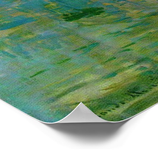 Impression Sunrise, Claude Monet Fine Art ポスター (角)