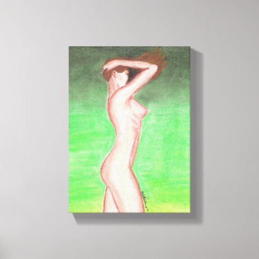 Impression sur Toile (pastel gras) - 20x28x1,91cm キャンバスプリント (正面)