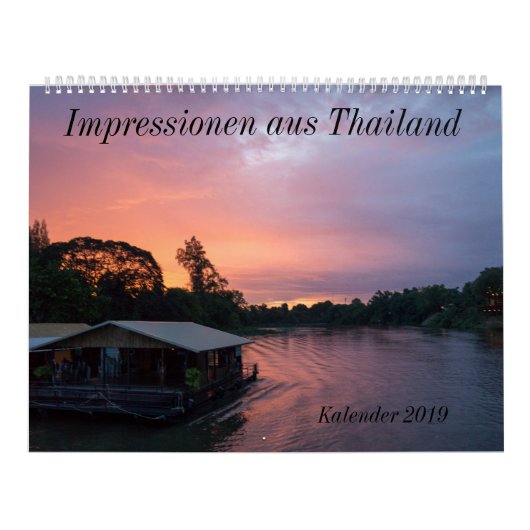 Impressionen aus Thailand カレンダー (カバー)