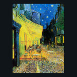 Impressionism Vincent Van Gogh Cafe Terrace at Nig ポスター<br><div class="desc">This Impressionism Vincent Van Gogh Cafe Terrace at Night Famous Visual Arts Design reflects the essence of the artist and the time period created in. Perfect for art enthusiast of all ages, our Impressionism Vincent Van Gogh Cafe Terrace at Night Famous Visual Arts Design is sure to add some creativity...</div>