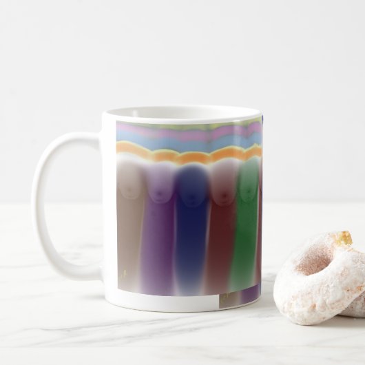 Impressionist Art Coffee Mug コーヒーマグカップ (ドーナツ)