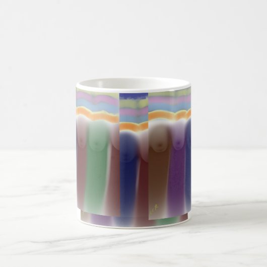 Impressionist Art Coffee Mug コーヒーマグカップ (中央)