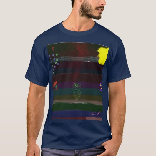 Impressionist art design T-Shirt Tシャツ (正面)