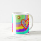 Impressionist Art Love Mug コーヒーマグカップ (正面右)