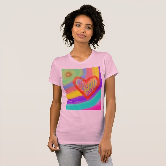 Impressionist Art Love T-Shirt Tシャツ (正面フル)