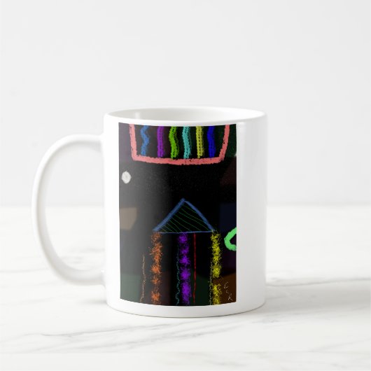 Impressionist Art Mug コーヒーマグカップ (左)