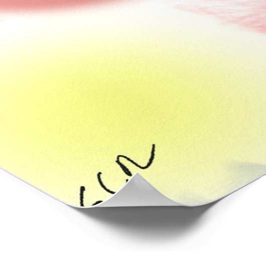 Impressionist Art Poster ポスター (角)