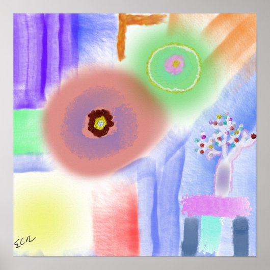 Impressionist Art Poster ポスター (正面)