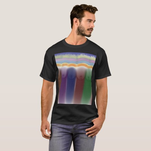 Impressionist art T-Shirt Tシャツ (正面フル)