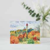 Impressionist Autumn Scene at Kap Arkona Lighthous ポストカード (スタンド正面)