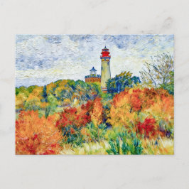 Impressionist Autumn Scene at Kap Arkona Lighthous ポストカード