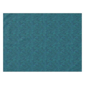 Impressionist Brush Strokes, Navy, Teal, Blue テーブルクロス (正面(横))
