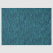 Impressionist Brush Strokes, Navy, Teal, Blue 薄葉紙 (正面)