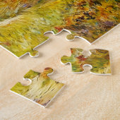 Impressionist Coastline on Hiddensee Island at Sun ジグソーパズル (側面)