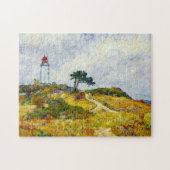 Impressionist Coastline on Hiddensee Island at Sun ジグソーパズル (横)