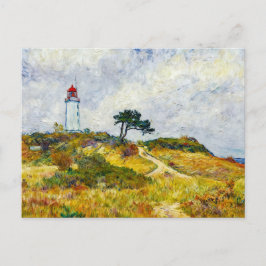 Impressionist Coastline on Hiddensee Island at Sun ポストカード