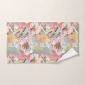 Impressionist Floral Garden ID1280 バスタオルセット (ハンドタオル)