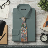 Impressionist Floral Tapestry Necktie ネクタイ