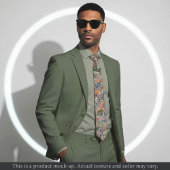 Impressionist Floral Tapestry Necktie ネクタイ