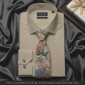 Impressionist Floral Tapestry Necktie ネクタイ