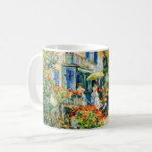 Impressionist Garden Art Mug Country House Gatheri コーヒーマグカップ (正面左)