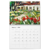 Impressionist Garden Views – 2026 Calendar カレンダー (2月 2026)