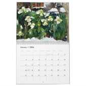 Impressionist Garden Views – 2026 Calendar カレンダー (1月 2026)