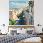 Impressionist image of Mompellier around 1906 キャンバスプリント (インサイチュ (寝室))