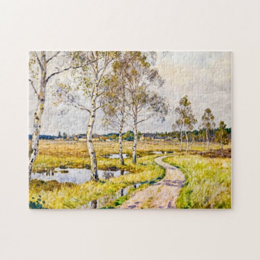 Impressionist Landscape of Worpswede in the Teufel ジグソーパズル (横)