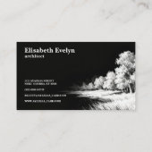 Impressionist Lines - Landscape g432 名刺 (裏面)