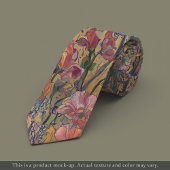 Impressionist Meadow Floral Necktie ネクタイ