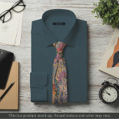 Impressionist Meadow Floral Necktie ネクタイ