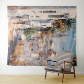 Impressionist motiv of Tunis タペストリー (インサイチュ(横))