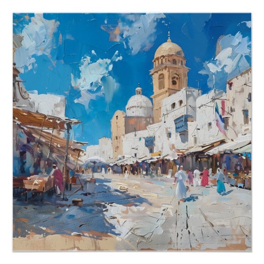Impressionist picture of Tunesia ポスター (正面)