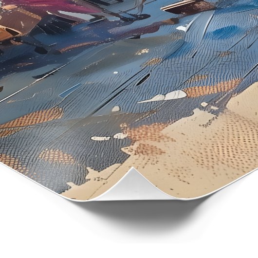 Impressionist picture of Tunesia ポスター (コーナー)