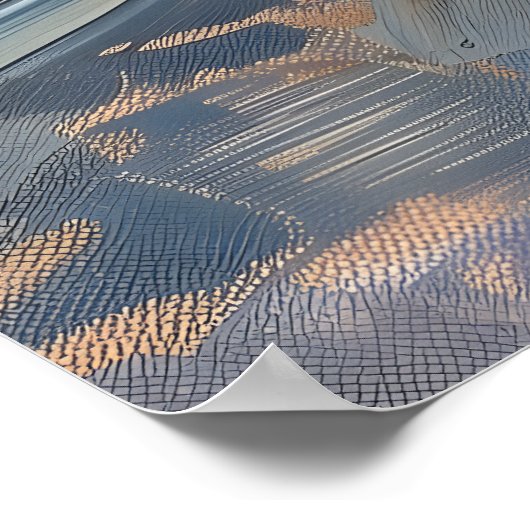 Impressionist picture of Tunesia ポスター (角)