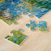 Impressionist Spreewald Farmhouse with Wooden Boat ジグソーパズル (側面)