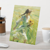 Impressionist Summer Field 台座サイン (インサイチュ)