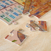 Impressionist Town Scene in Glueckstadt with Histo ジグソーパズル (側面)