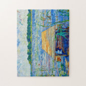 Impressionist Wooden Pier at Ferch on the Schwielo ジグソーパズル (縦)